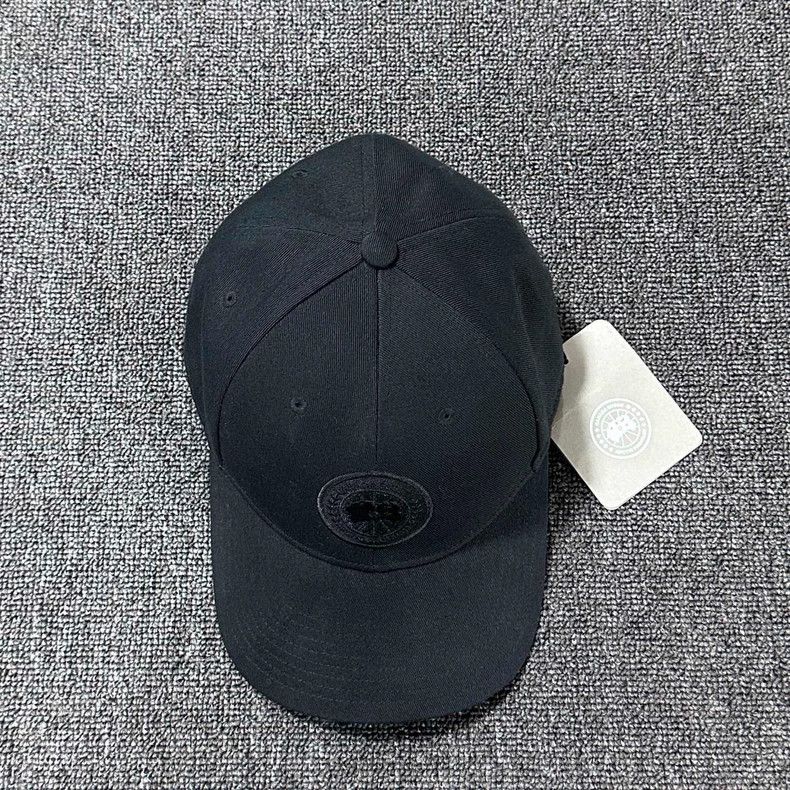 Canada Goose canada goose black logo baseball cap Size ONE SIZE - 3 Thumbnail