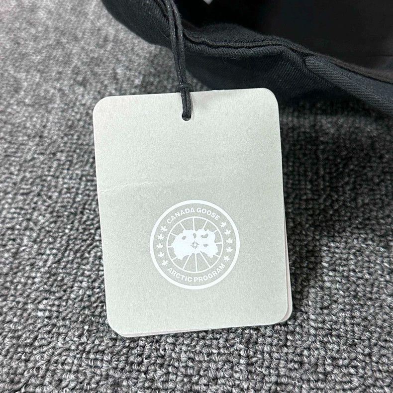 Canada Goose canada goose black logo baseball cap Size ONE SIZE - 7 Thumbnail