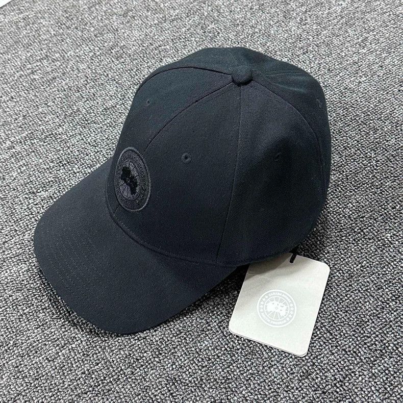 Canada Goose canada goose black logo baseball cap Size ONE SIZE - 2 Thumbnail