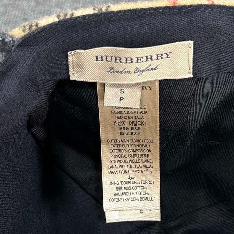 Burberry burberry classic check wool hat Size ONE SIZE - 5 Thumbnail