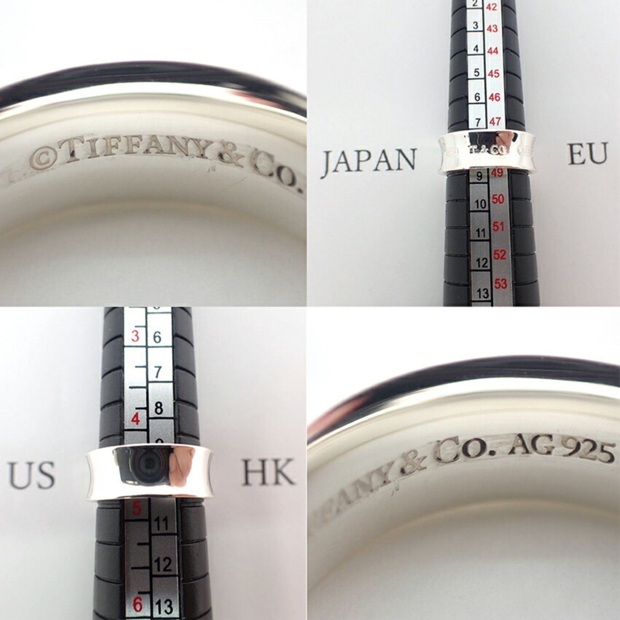 Tiffany & Co. TIFFANY 925 1837 Ring Size 8 j9-4 Size ONE SIZE - 11 Thumbnail