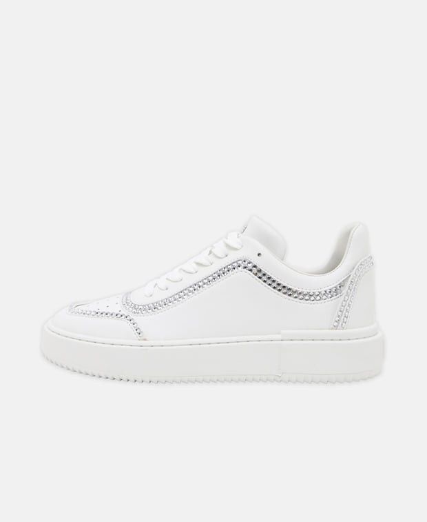 Stuart Weitzman Ryan Shine Sneakers Size US 6 / IT 36 - 4 Thumbnail