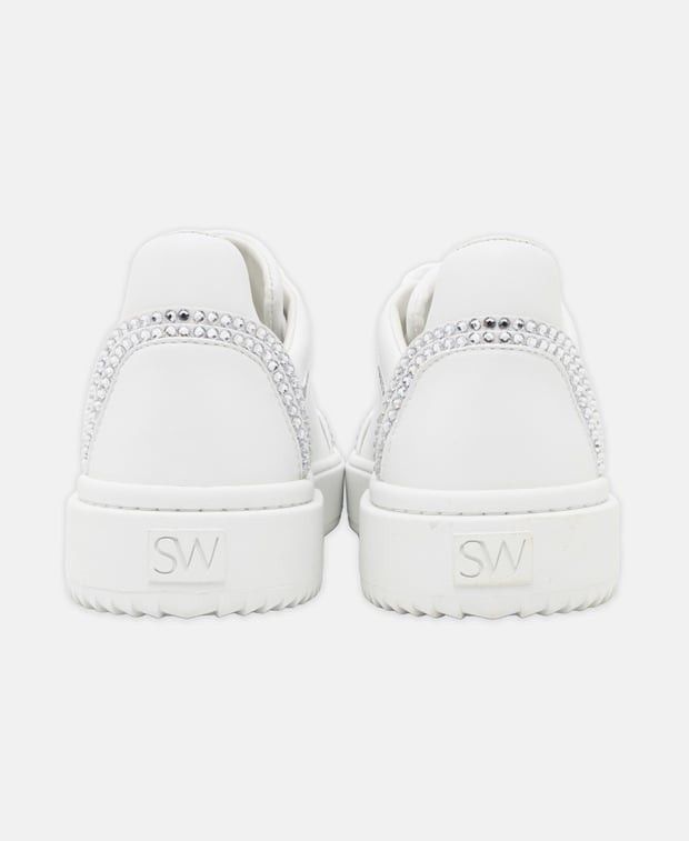 Stuart Weitzman Ryan Shine Sneakers Size US 6 / IT 36 - 2 Thumbnail