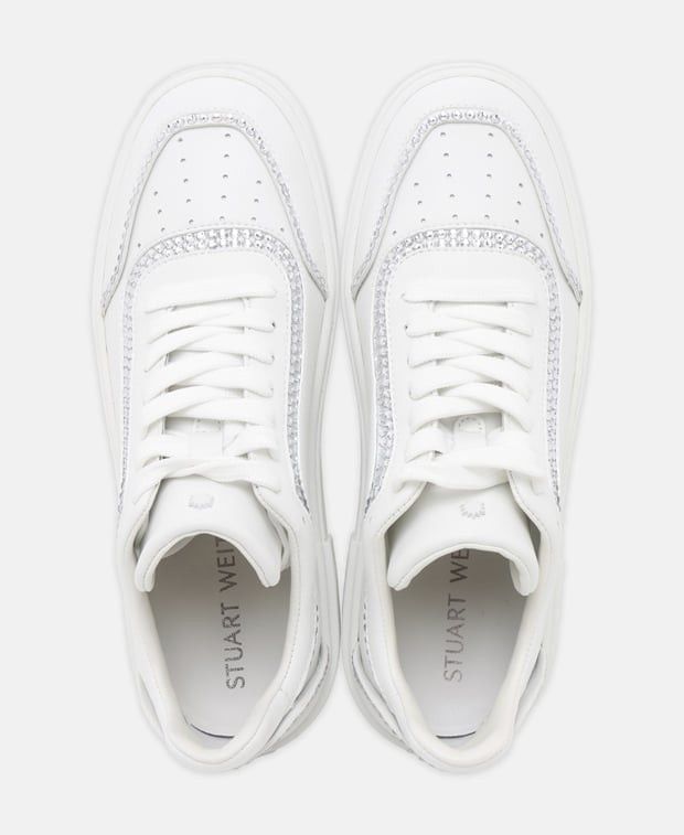 Stuart Weitzman Ryan Shine Sneakers Size US 6 / IT 36 - 3 Thumbnail