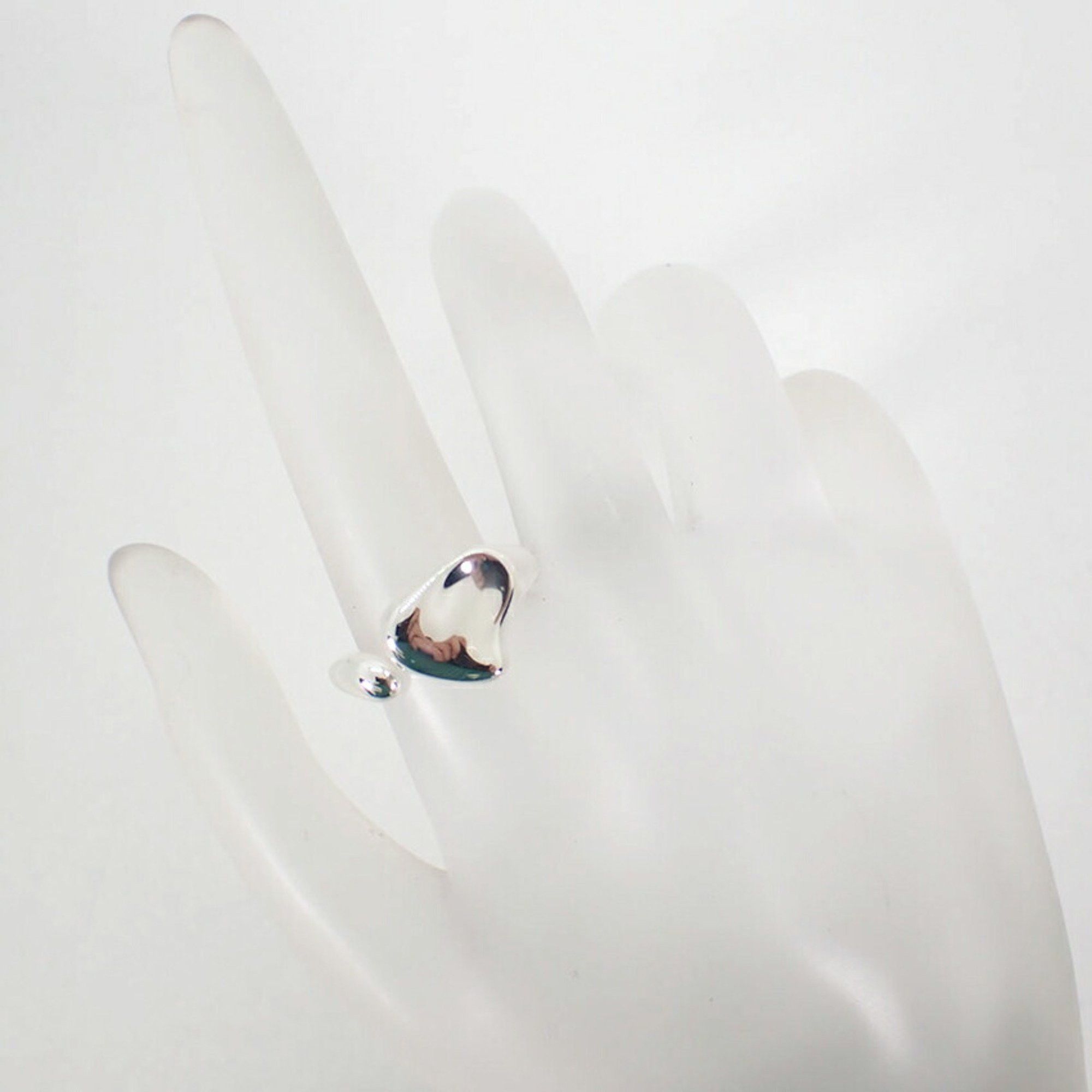 Tiffany & Co. TIFFANY 925 Heart Ring Size 12 j9-6 Size ONE SIZE - 5 Thumbnail