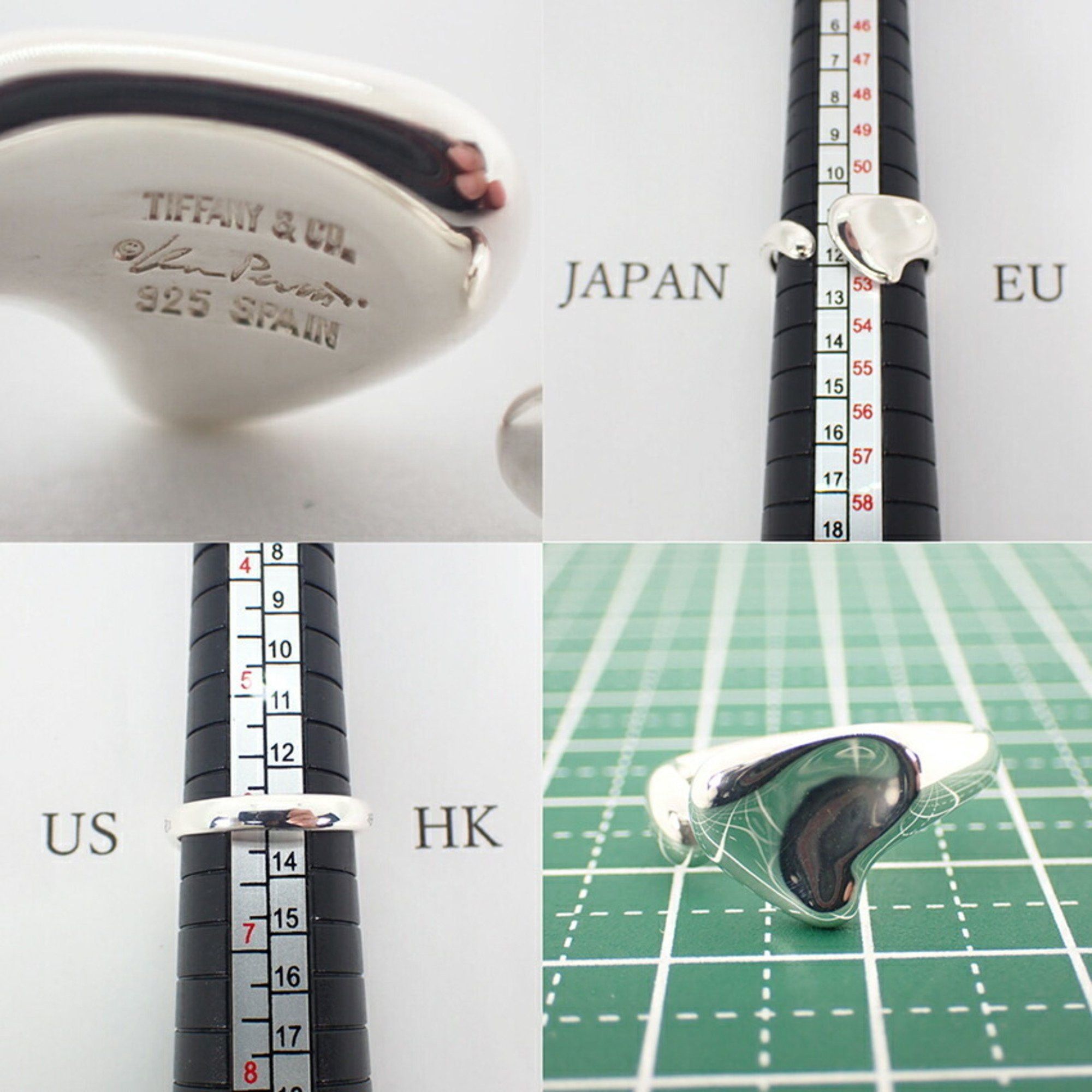 Tiffany & Co. TIFFANY 925 Heart Ring Size 12 j9-6 Size ONE SIZE - 10 Thumbnail