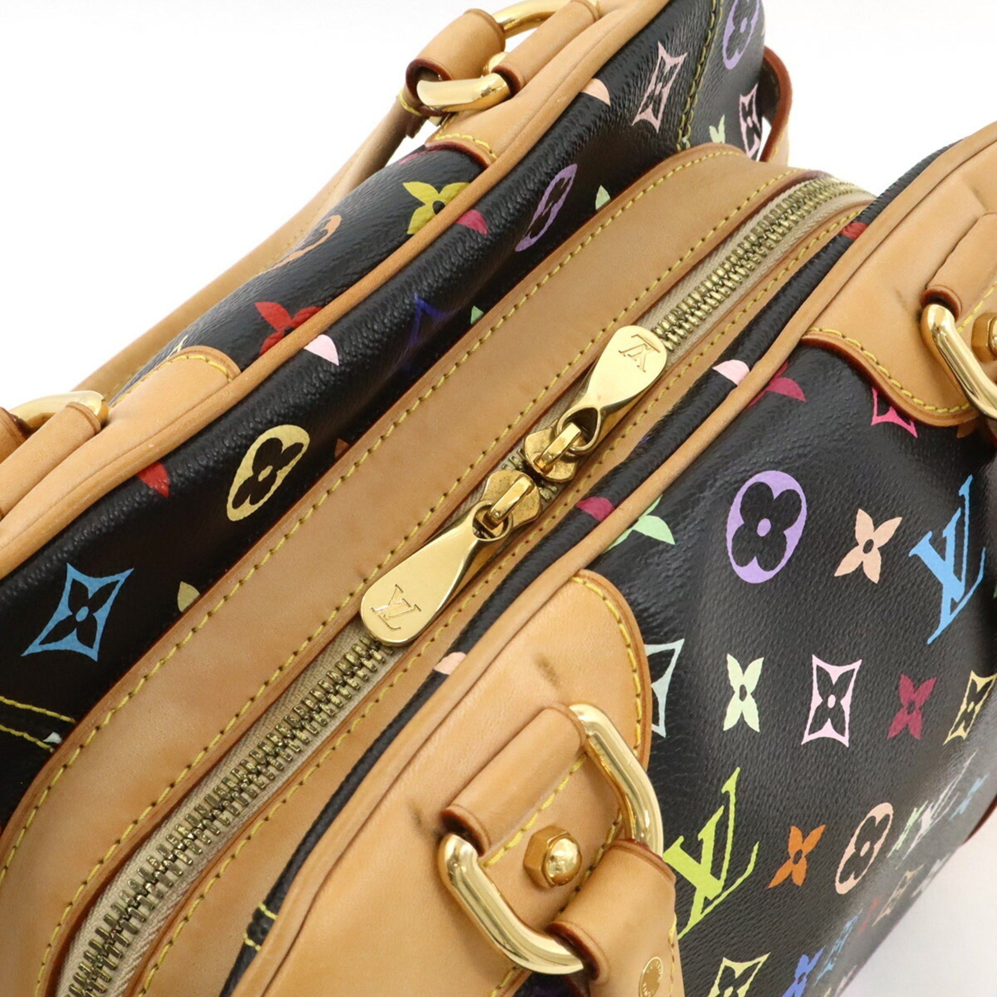 Louis Vuitton Louis Vuitton Monogram Multicolor Claudia Handbag Shoulder Bag Noir Black M40194 Size ONE SIZE - 7 Thumbnail