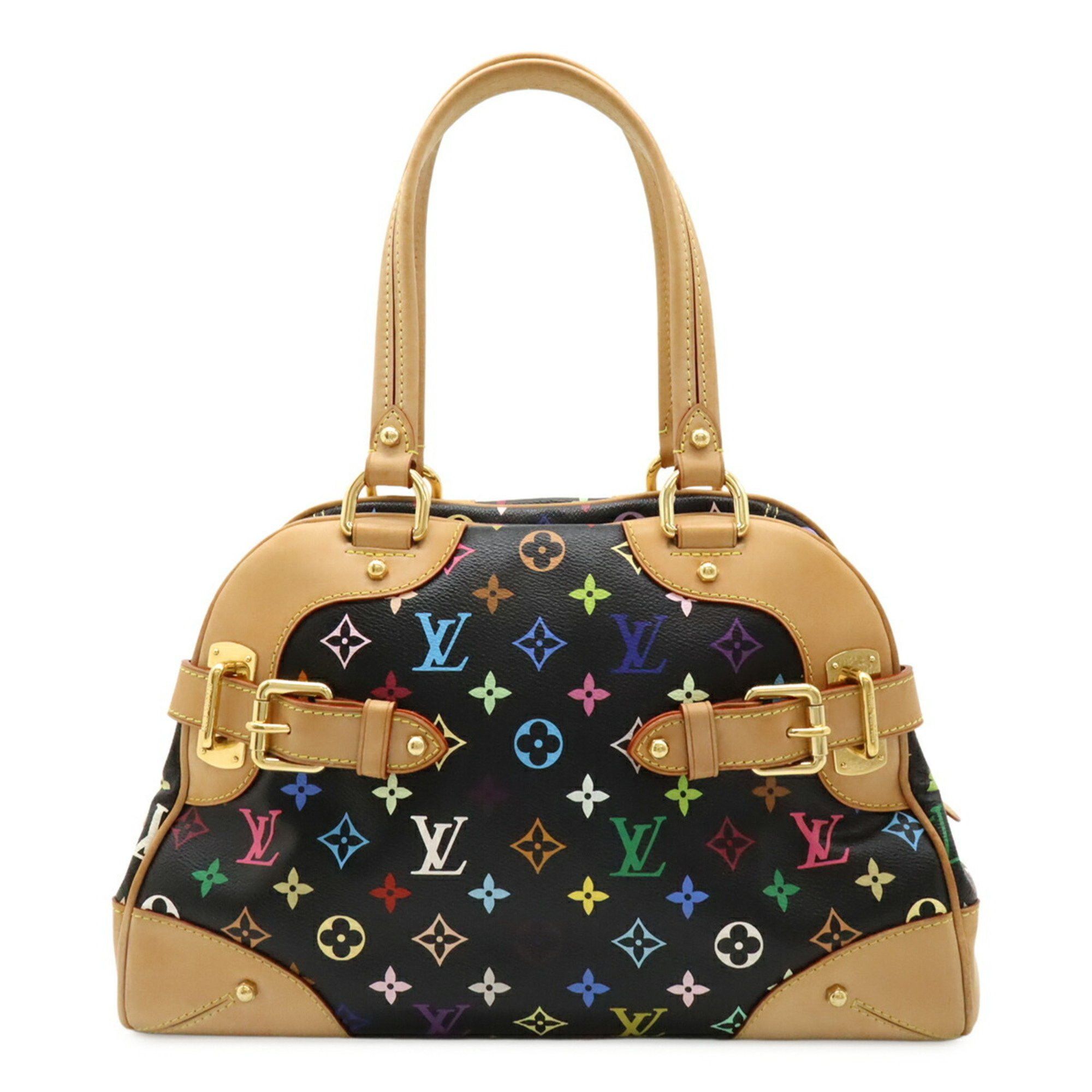 Louis Vuitton Louis Vuitton Monogram Multicolor Claudia Handbag Shoulder Bag Noir Black M40194 Size ONE SIZE - 2 Thumbnail