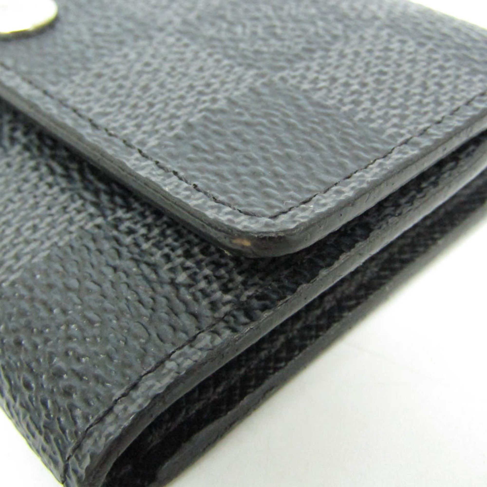Louis Vuitton Louis Vuitton Damier Graphite 6 Key Holder N62662 Men,Women Damier Graphite Key Case Damier Graphite Size ONE SIZE - 7 Thumbnail