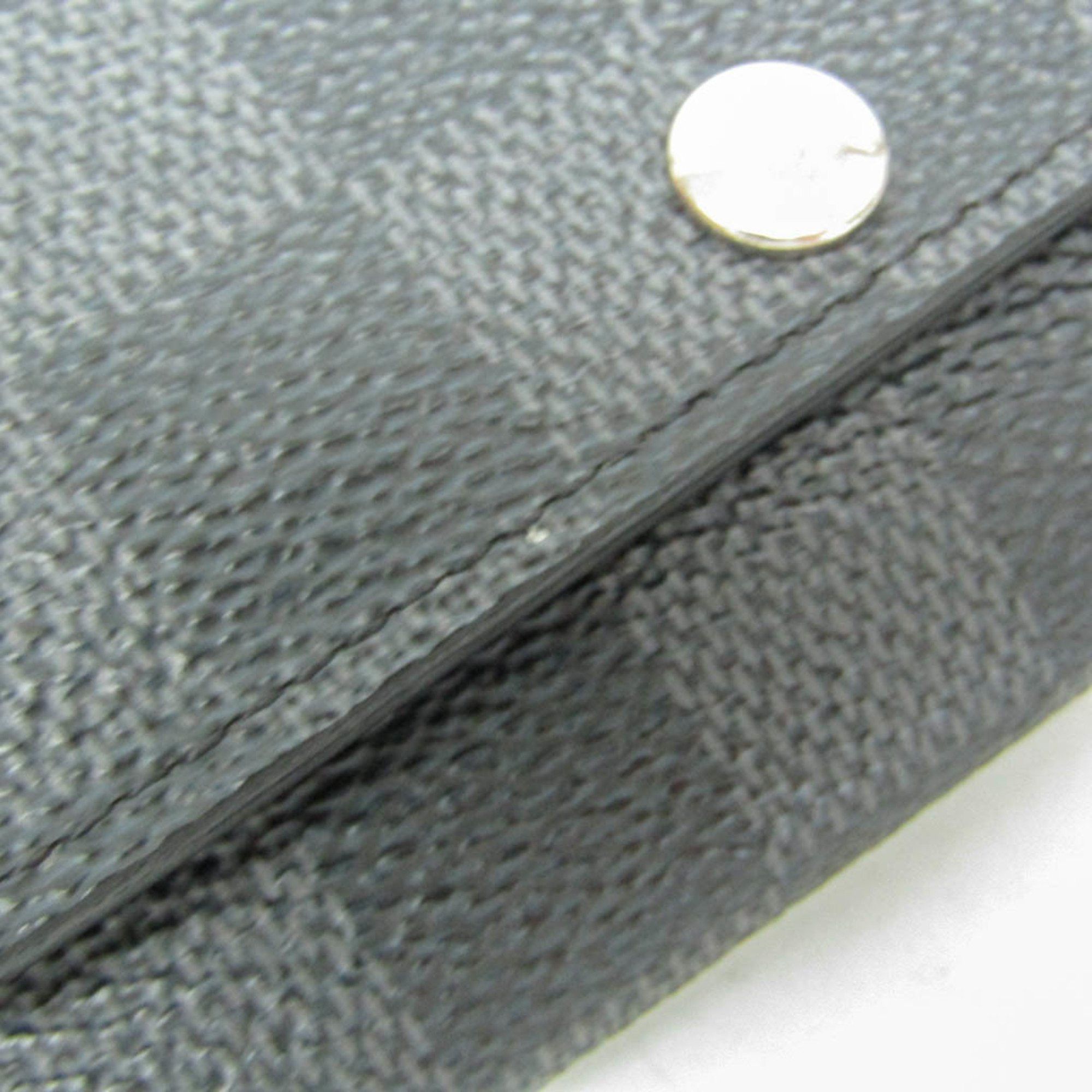 Louis Vuitton Louis Vuitton Damier Graphite 6 Key Holder N62662 Men,Women Damier Graphite Key Case Damier Graphite Size ONE SIZE - 5 Thumbnail