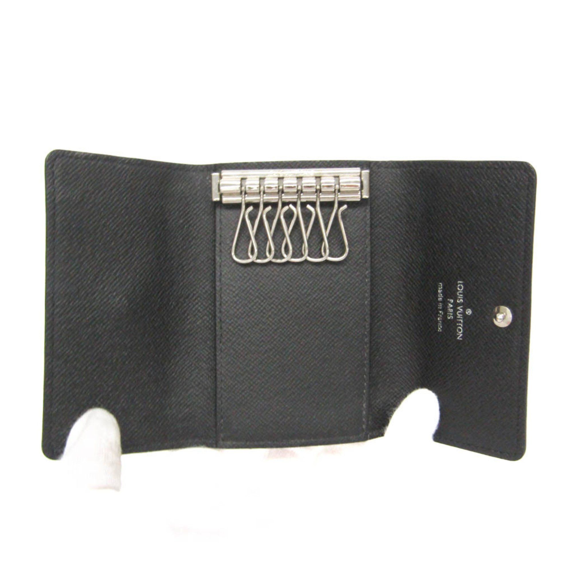 Louis Vuitton Louis Vuitton Damier Graphite 6 Key Holder N62662 Men,Women Damier Graphite Key Case Damier Graphite Size ONE SIZE - 3 Thumbnail
