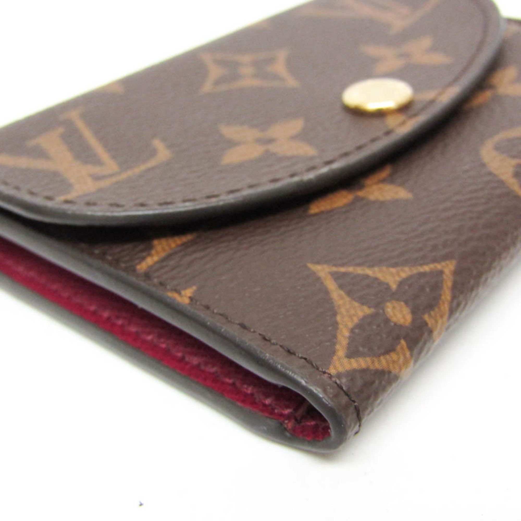 Louis Vuitton Louis Vuitton Monogram Rosalie Coin Purse M41939 Women's Monogram Coin Purse/coin Case Fuchsia,Monogram Size ONE SIZE - 6 Thumbnail