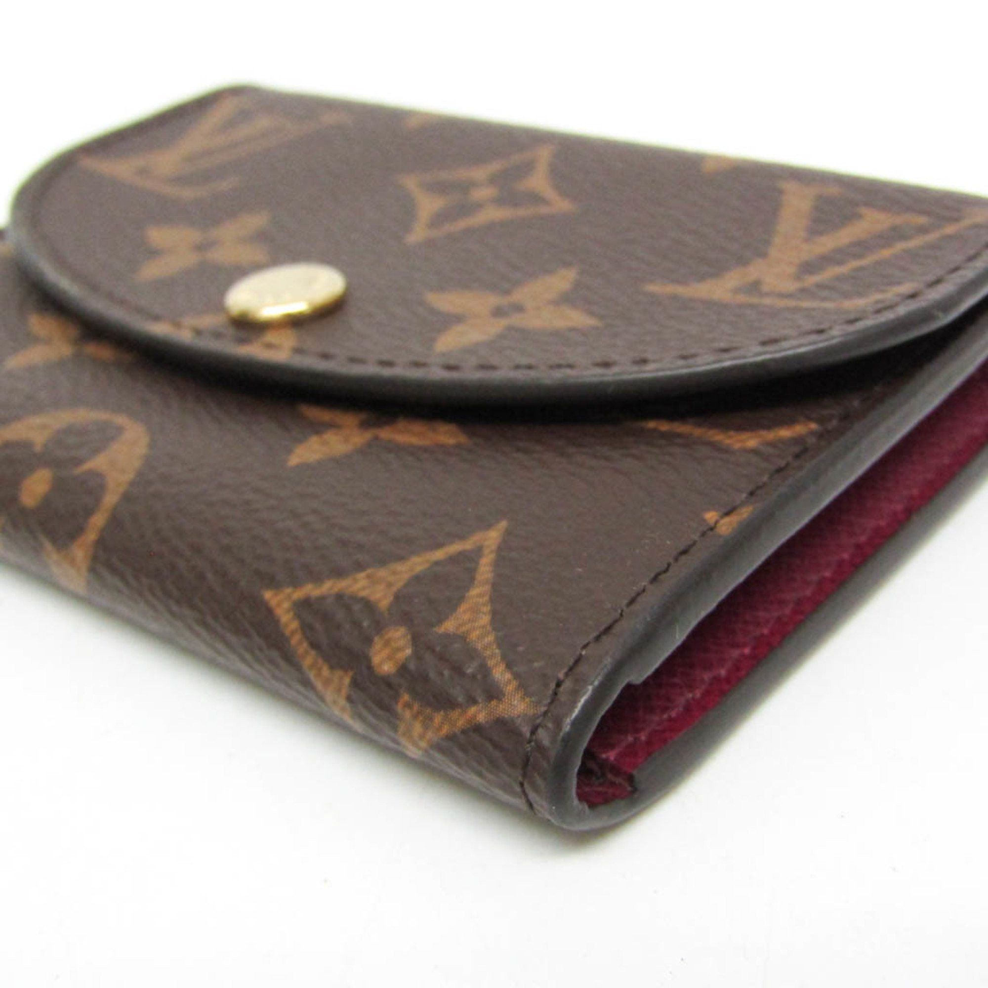 Louis Vuitton Louis Vuitton Monogram Rosalie Coin Purse M41939 Women's Monogram Coin Purse/coin Case Fuchsia,Monogram Size ONE SIZE - 5 Thumbnail