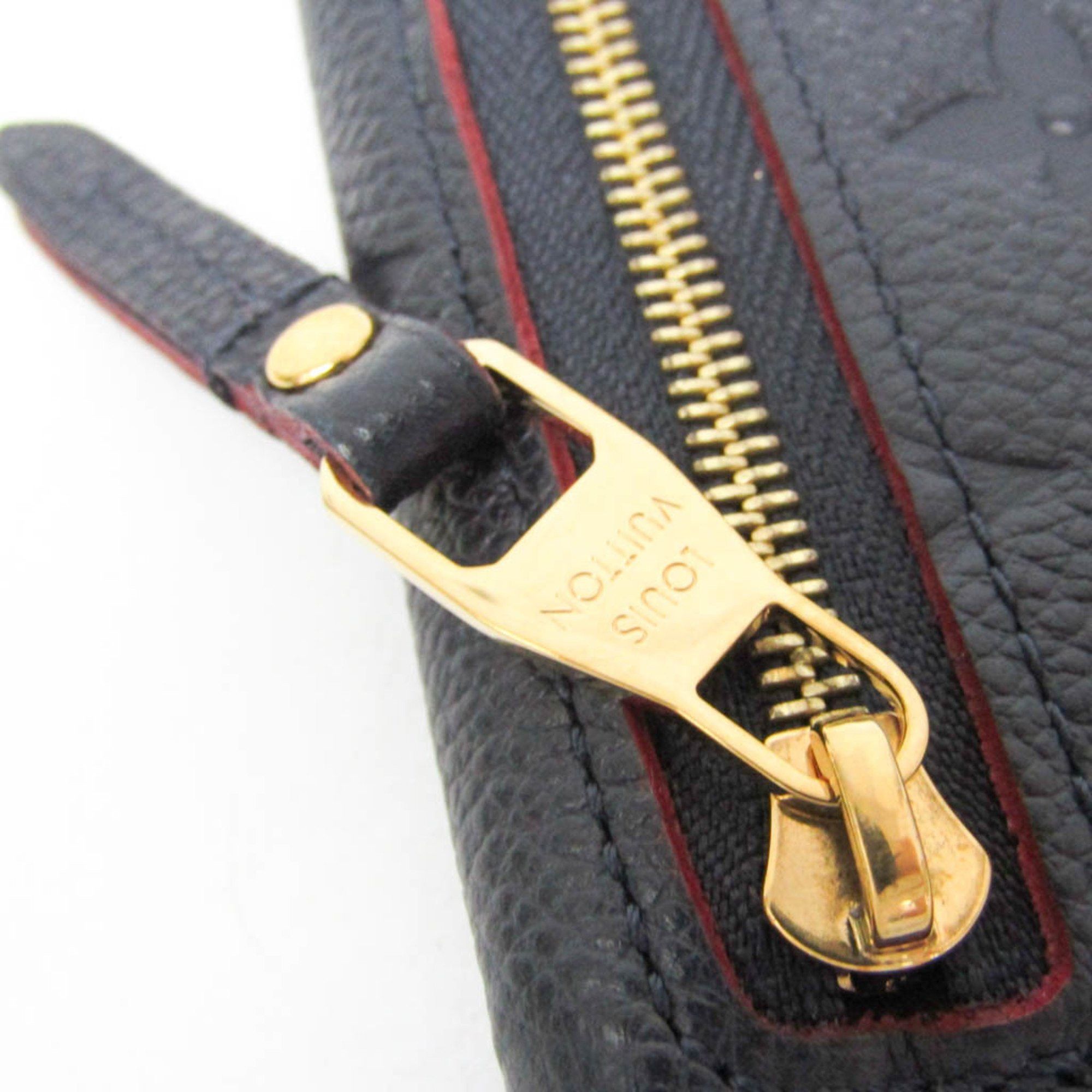 Louis Vuitton Louis Vuitton Monogram Empreinte Key Pouch M62017 Women's Monogram Empreinte Coin Purse/coin Case Marine Rouge Size ONE SIZE - 12 Thumbnail