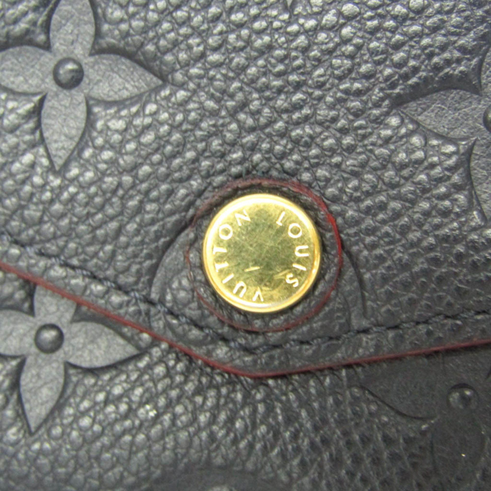 Louis Vuitton Louis Vuitton Monogram Empreinte Key Pouch M62017 Women's Monogram Empreinte Coin Purse/coin Case Marine Rouge Size ONE SIZE - 8 Thumbnail