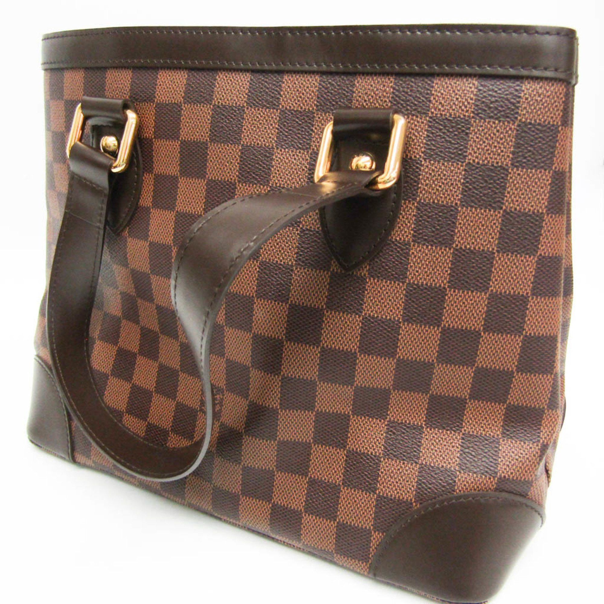 Louis Vuitton Louis Vuitton Damier Hampstead PM N51205 Women's Handbag Ebene Size ONE SIZE - 8 Thumbnail