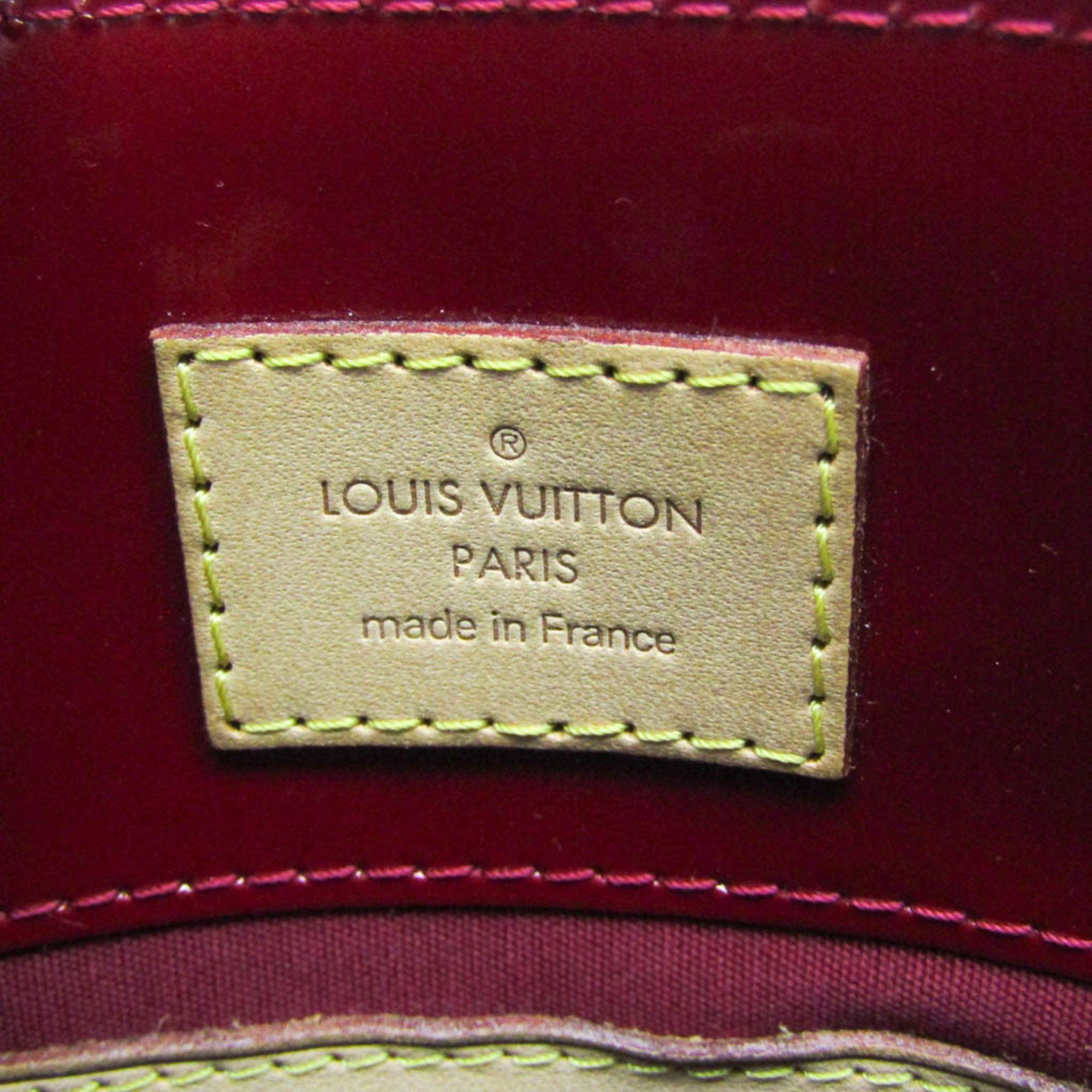 Louis Vuitton Louis Vuitton Monogram Vernis Reade PM M91990 Women's Handbag Pomme D'amour Size ONE SIZE - 13 Thumbnail