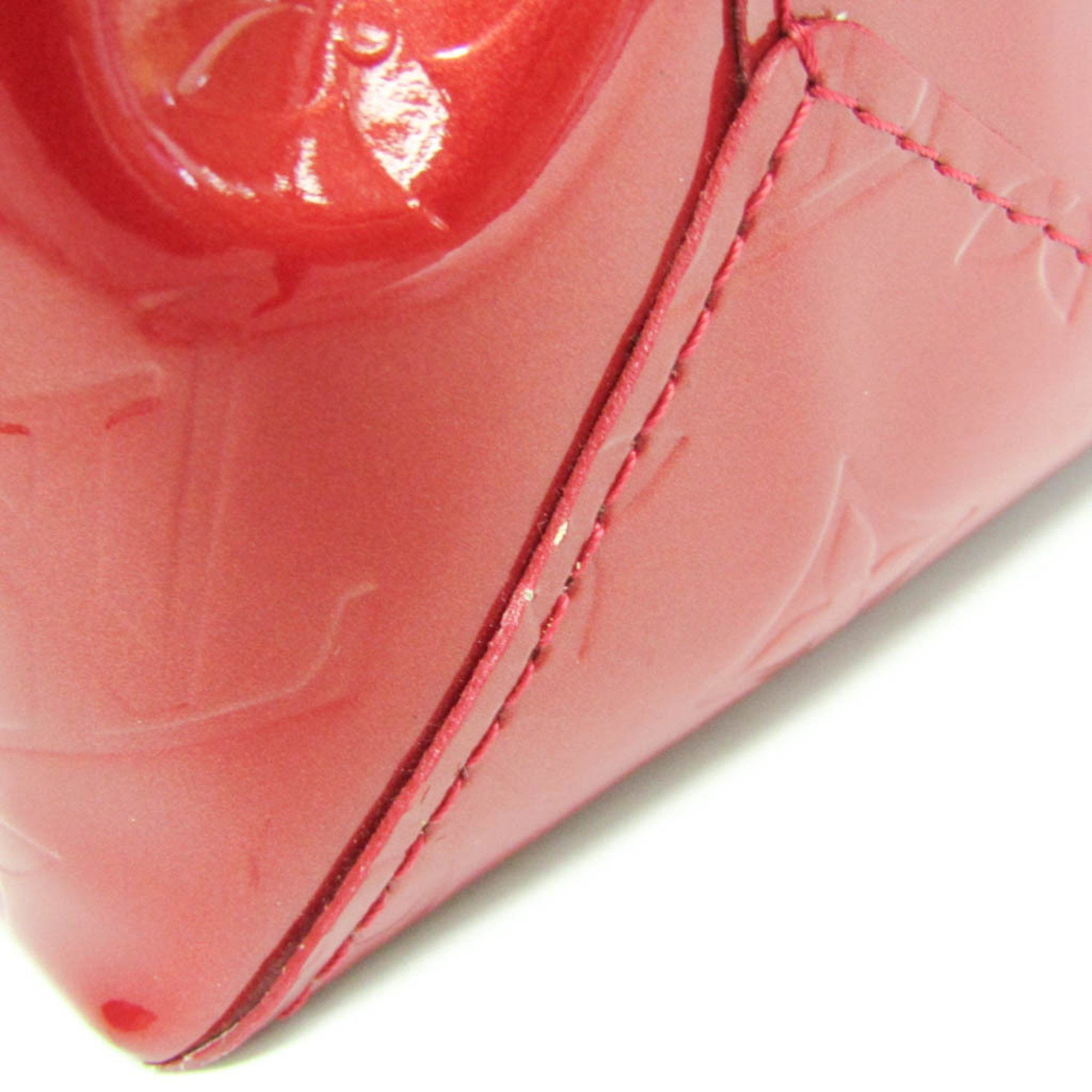 Louis Vuitton Louis Vuitton Monogram Vernis Reade PM M91990 Women's Handbag Pomme D'amour Size ONE SIZE - 8 Thumbnail