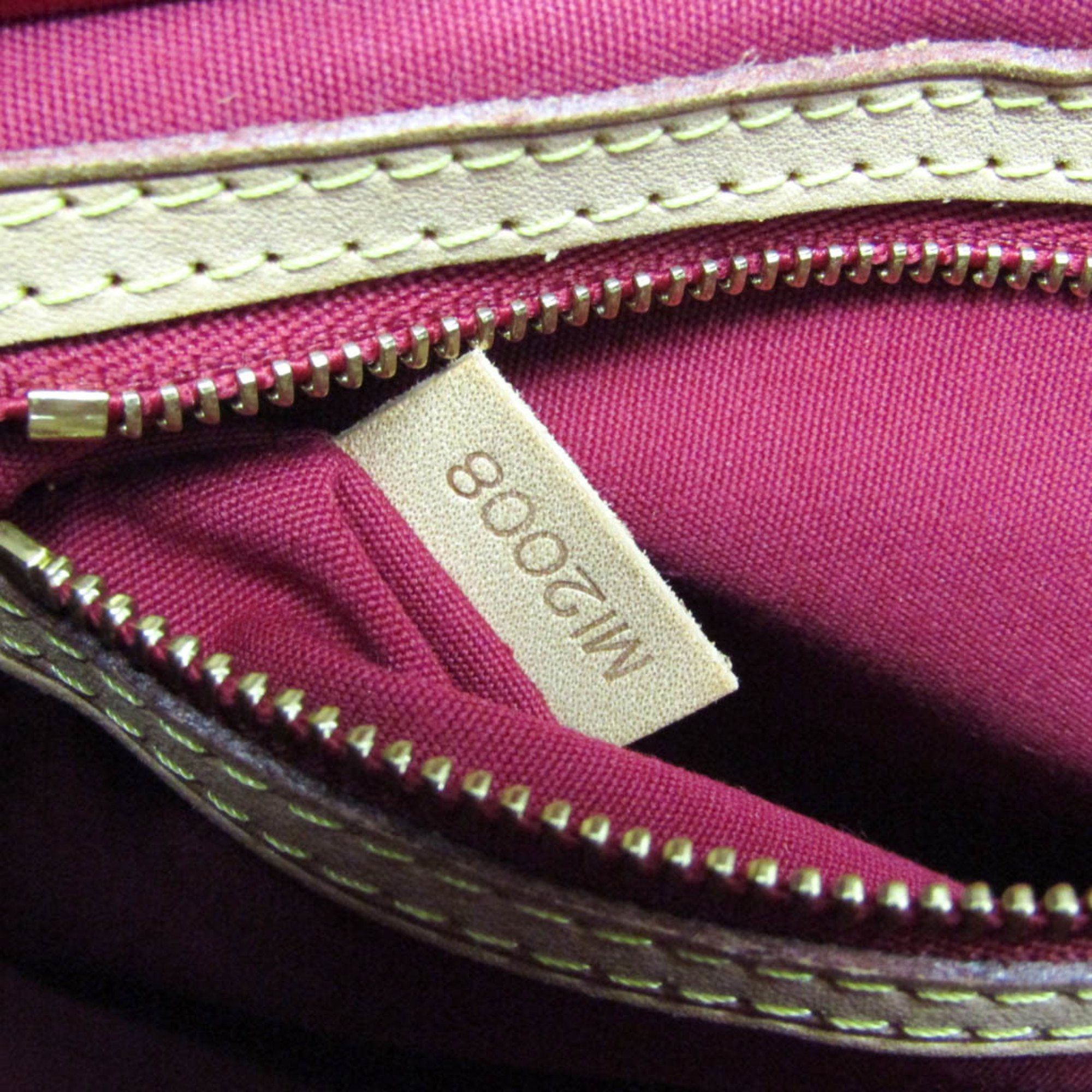 Louis Vuitton Louis Vuitton Monogram Vernis Reade PM M91990 Women's Handbag Pomme D'amour Size ONE SIZE - 14 Thumbnail