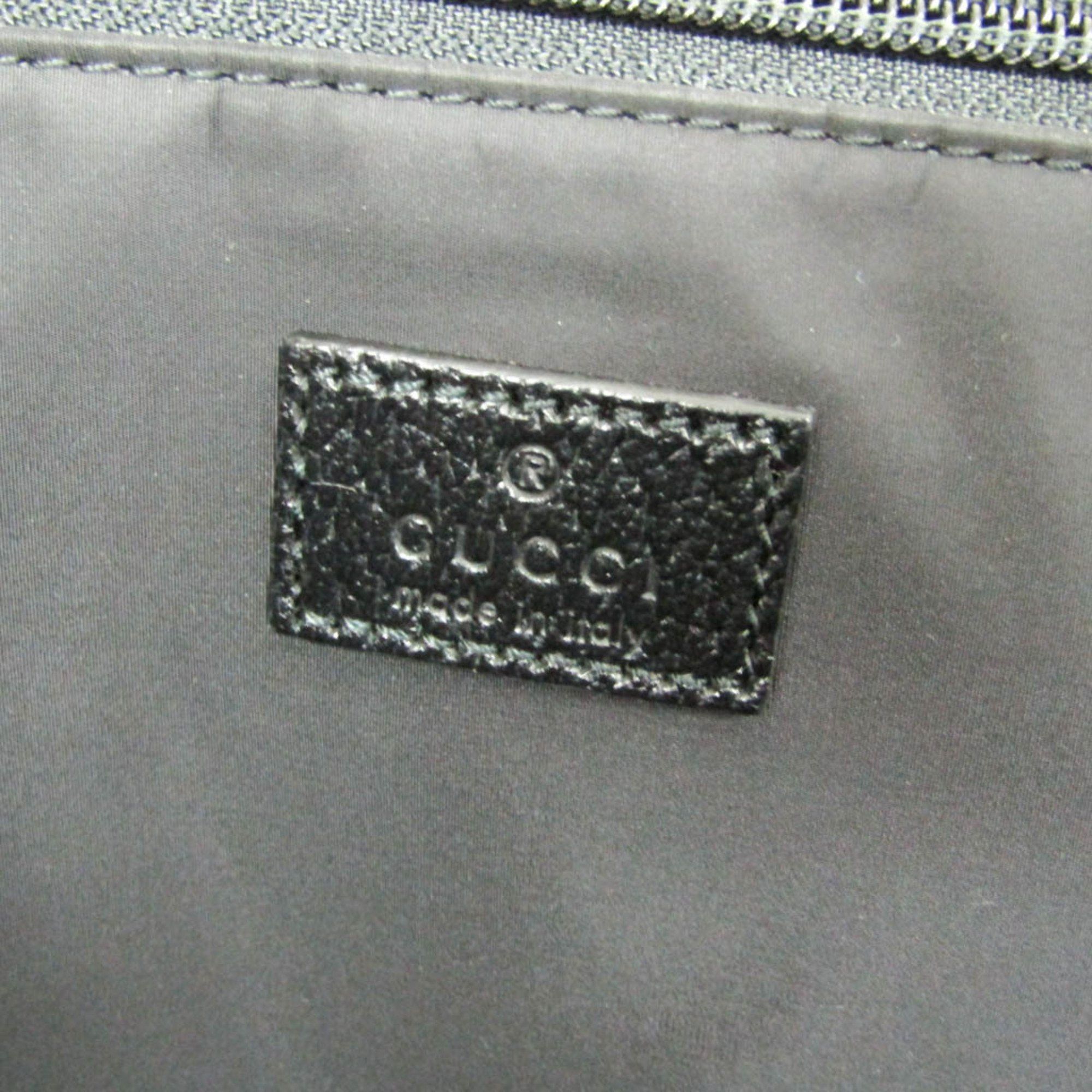 Gucci Gucci GG Crystal Large Tote Bag With Web Detail 763287 Men,Women GG Crystal Handbag,Tote Bag Black Size ONE SIZE - 8 Thumbnail
