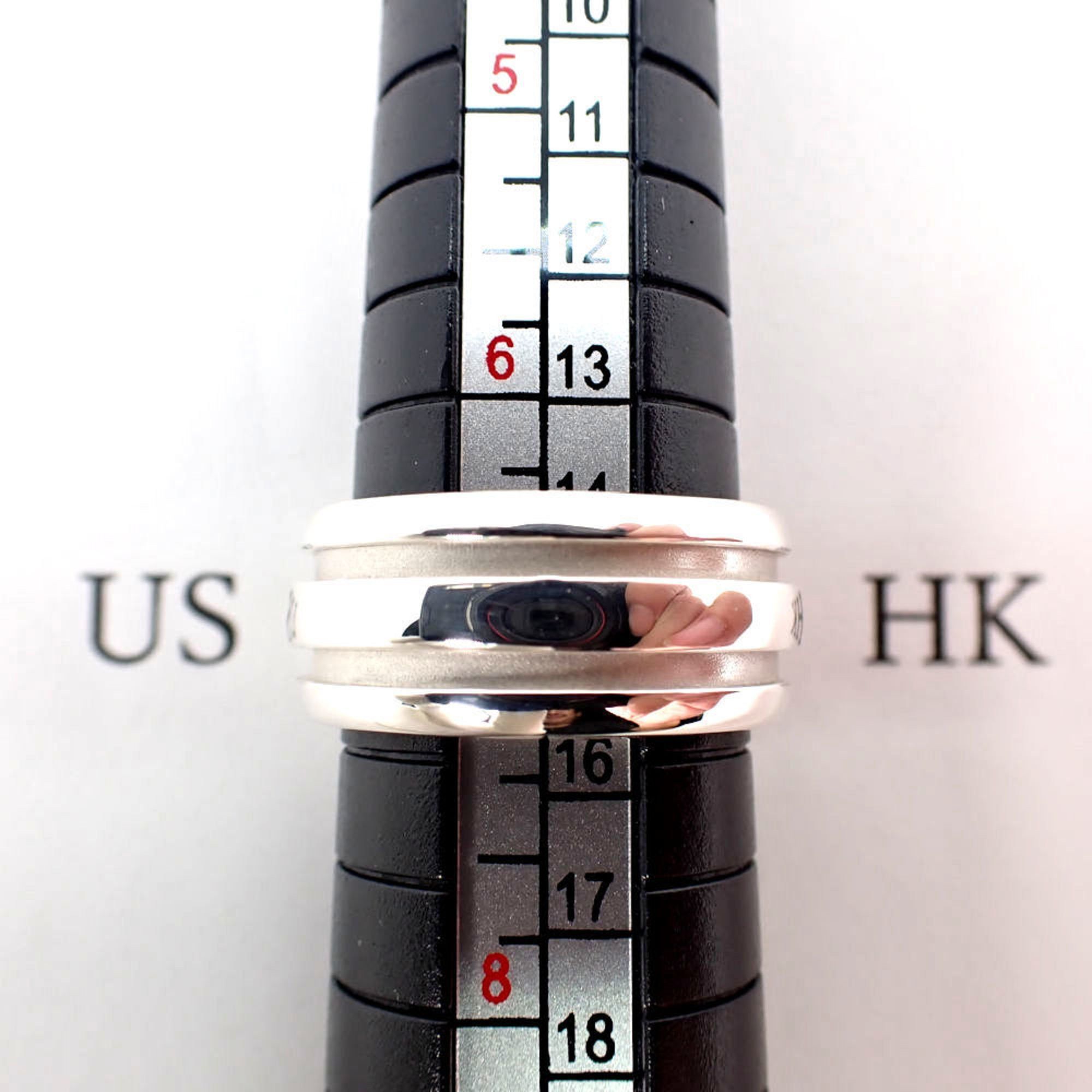 Tiffany & Co. TIFFANY 925 Double Line Ring Size 11 Size ONE SIZE - 7 Thumbnail