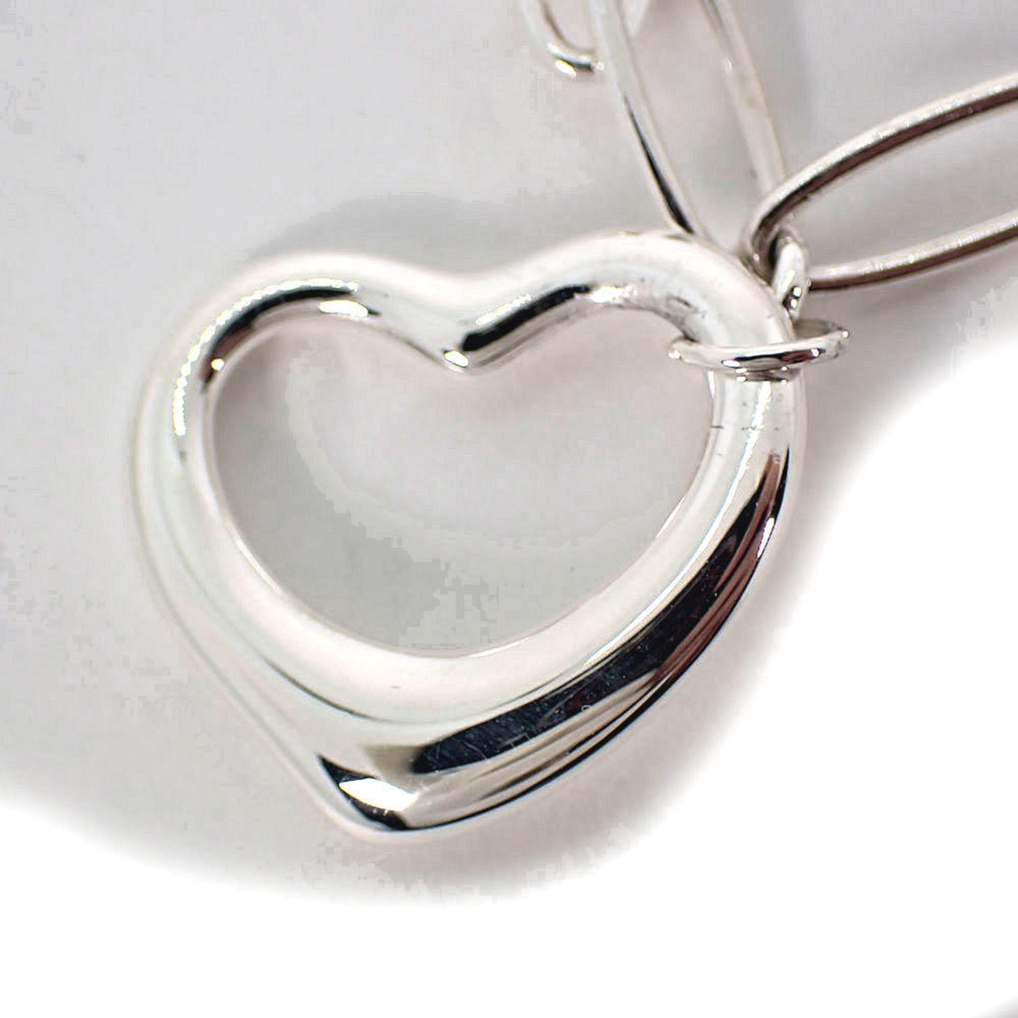 Tiffany & Co. TIFFANY 925 Heart Oval Link Chain Bracelet j5-2 Size ONE SIZE - 7 Thumbnail