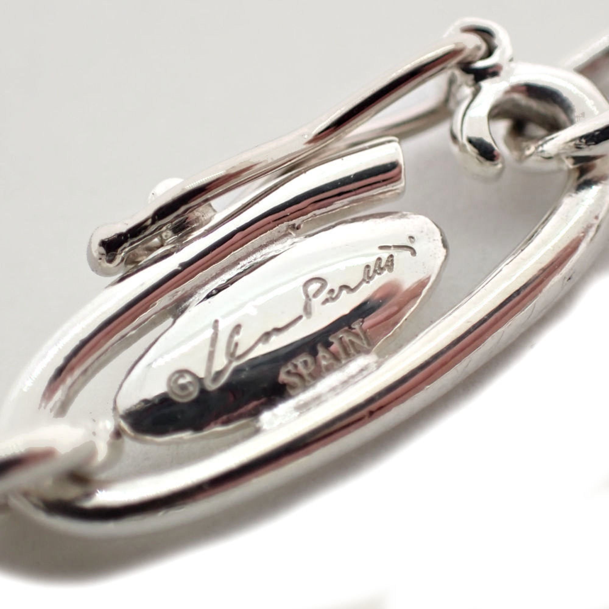 Tiffany & Co. TIFFANY 925 Heart Oval Link Chain Bracelet j5-2 Size ONE SIZE - 6 Thumbnail