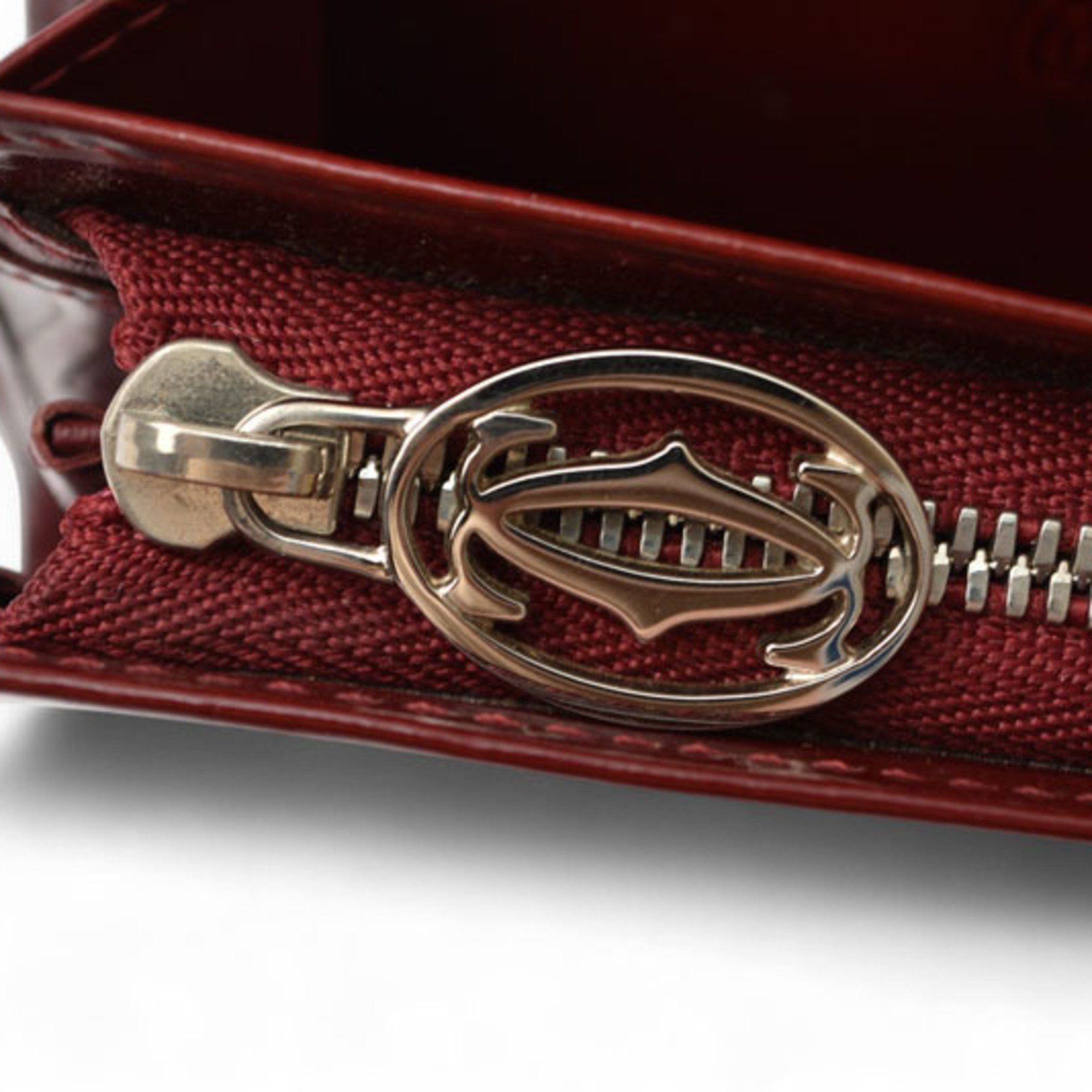 Cartier Cartier Wallet Folding Happy Birthday Bordeaux Size ONE SIZE - 18 Thumbnail