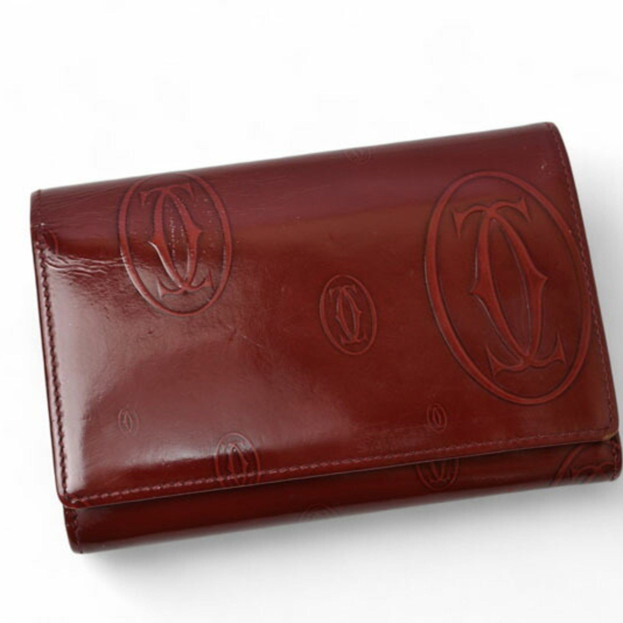 Cartier Cartier Wallet Folding Happy Birthday Bordeaux Size ONE SIZE - 3 Thumbnail