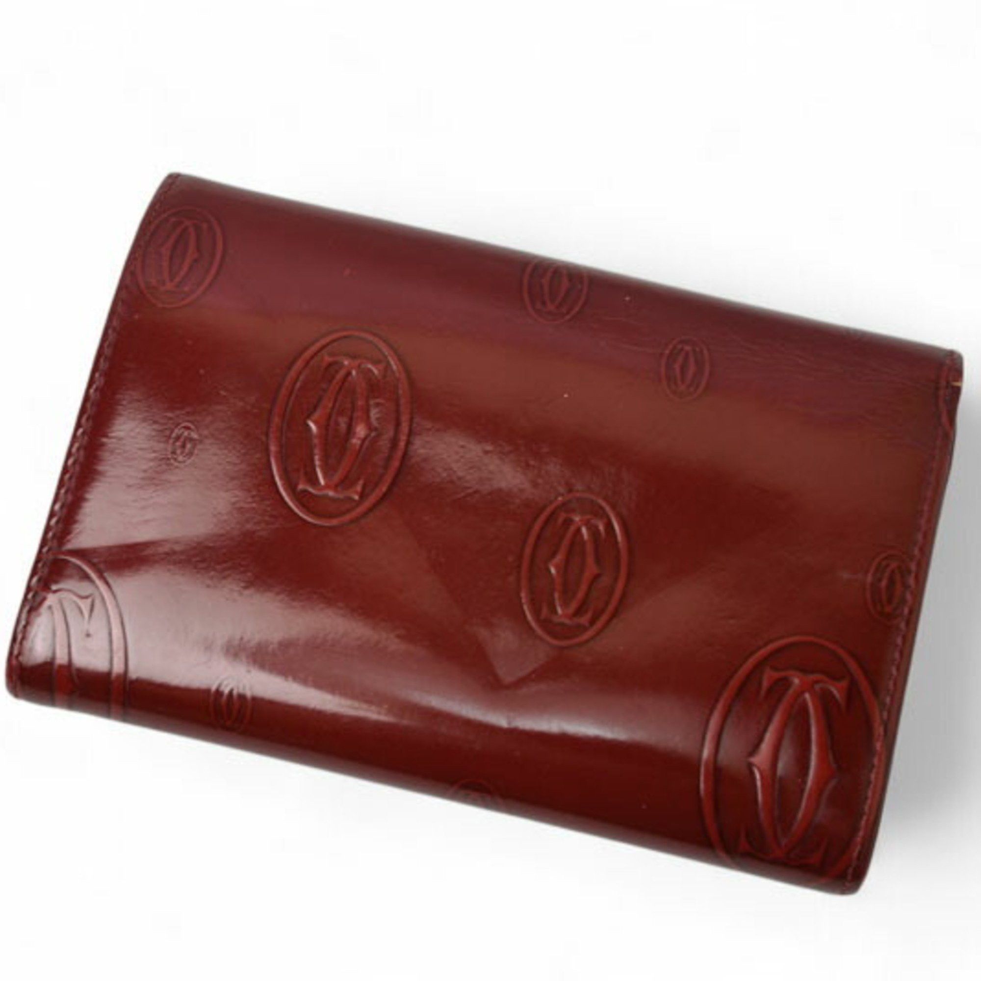 Cartier Cartier Wallet Folding Happy Birthday Bordeaux Size ONE SIZE - 4 Thumbnail