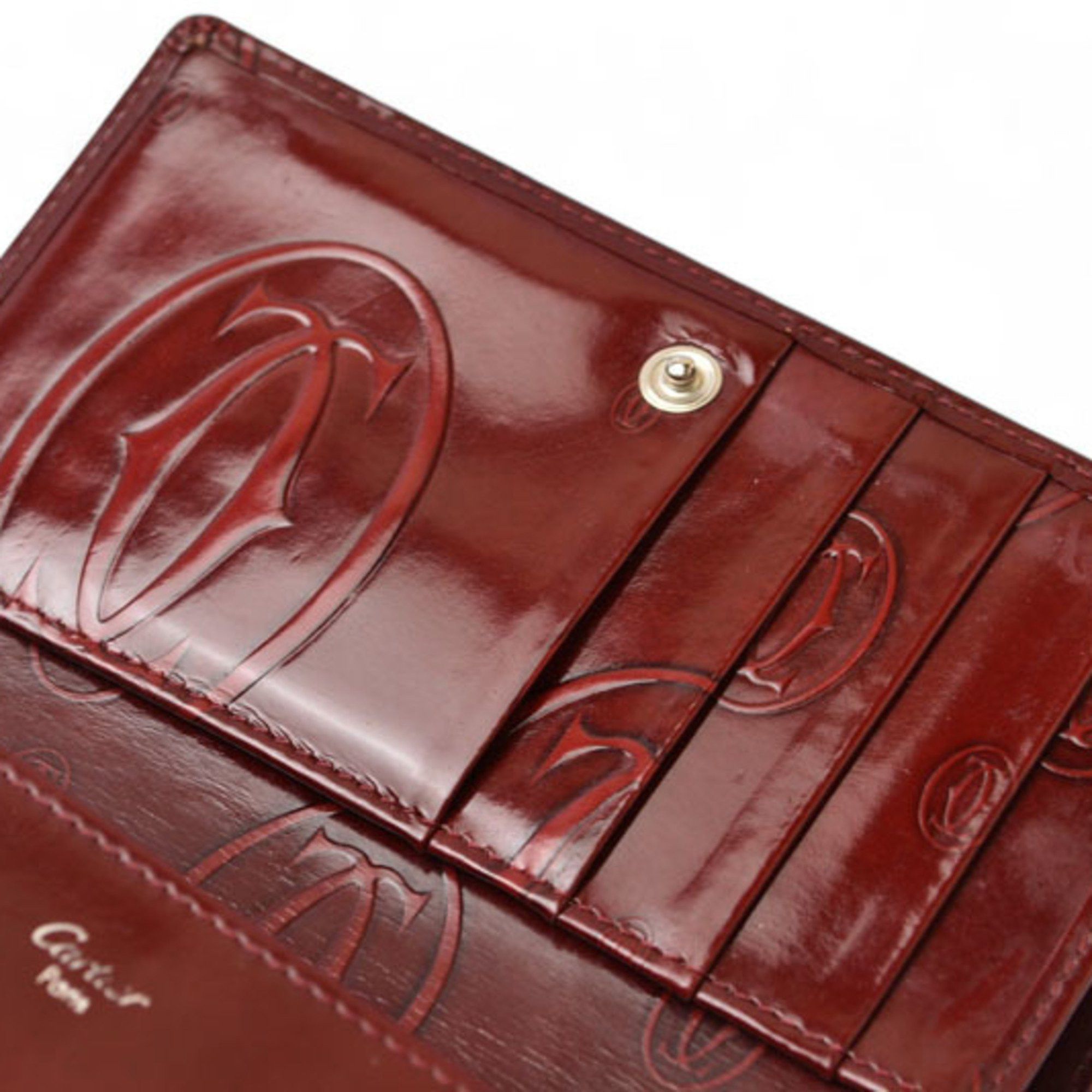 Cartier Cartier Wallet Folding Happy Birthday Bordeaux Size ONE SIZE - 15 Thumbnail