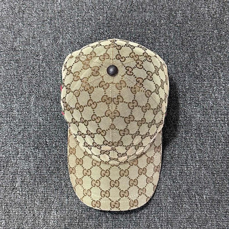 Gucci Gucci Vintage Pattern All - Over Print Striped Baseball Cap Size ONE SIZE - 2 Thumbnail