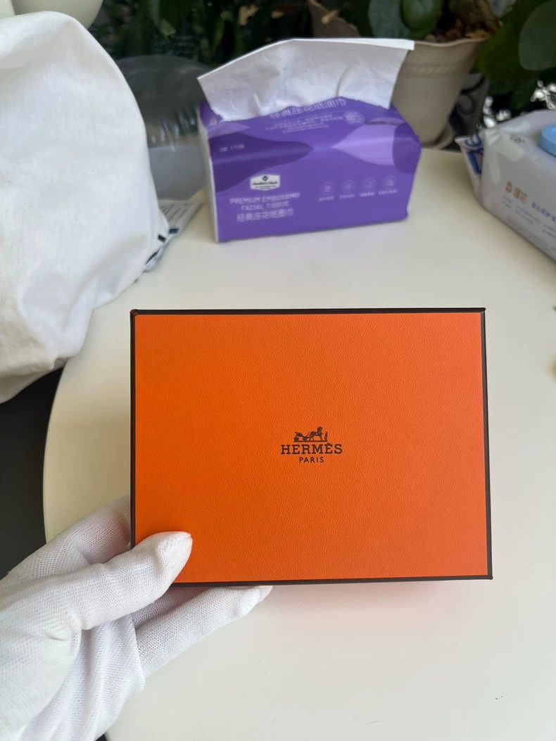Hermes hermes bearn epsom red wallet Size ONE SIZE - 7 Thumbnail
