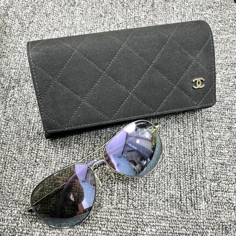Chanel chanel purple tinted sunglasses Size ONE SIZE - 2 Thumbnail