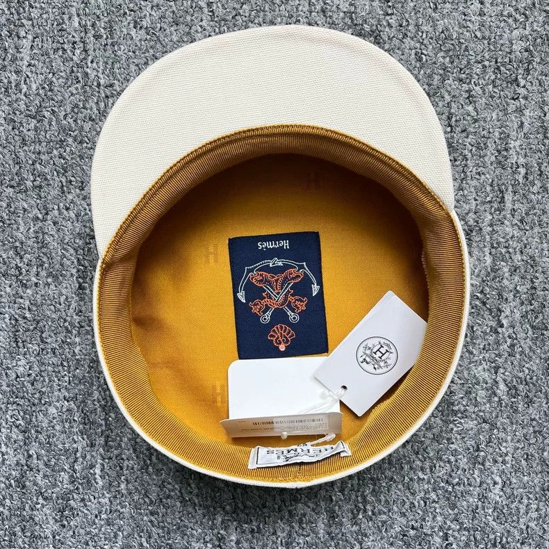 Hermes hermes beige beret hat 57 Size ONE SIZE - 4 Thumbnail