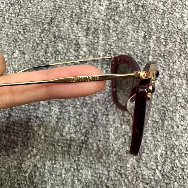Miu Miu miumiu rhinestone decorated sunglasses Size ONE SIZE - 6 Thumbnail
