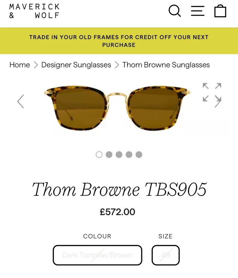 Thom Browne thom browne tbs905 sunglasses Size ONE SIZE - 2 Thumbnail