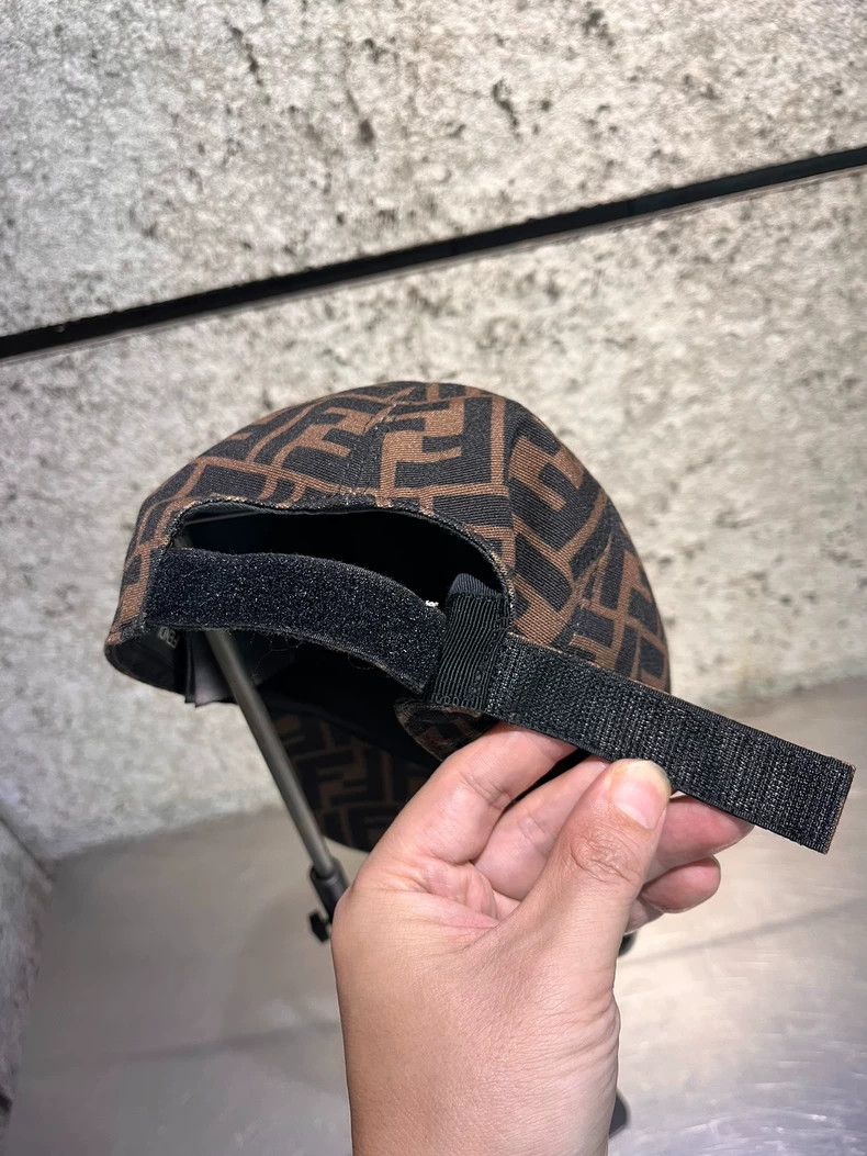 Fendi Fendi brown logo dad hat Size ONE SIZE - 8 Thumbnail