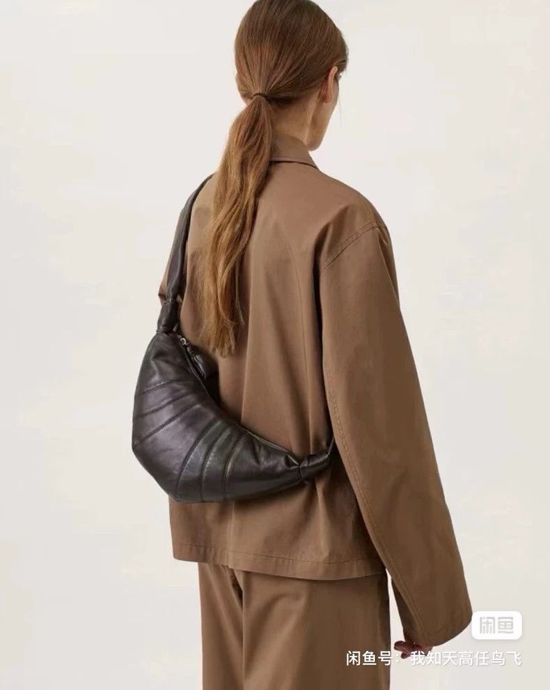 Lemaire Lemaire Dark Chocolate Leather Bag Size ONE SIZE - 5 Thumbnail
