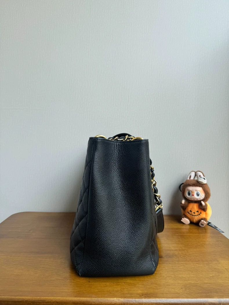 Chanel Chanel Black Caviar GST Tote Bag Size ONE SIZE - 3 Thumbnail