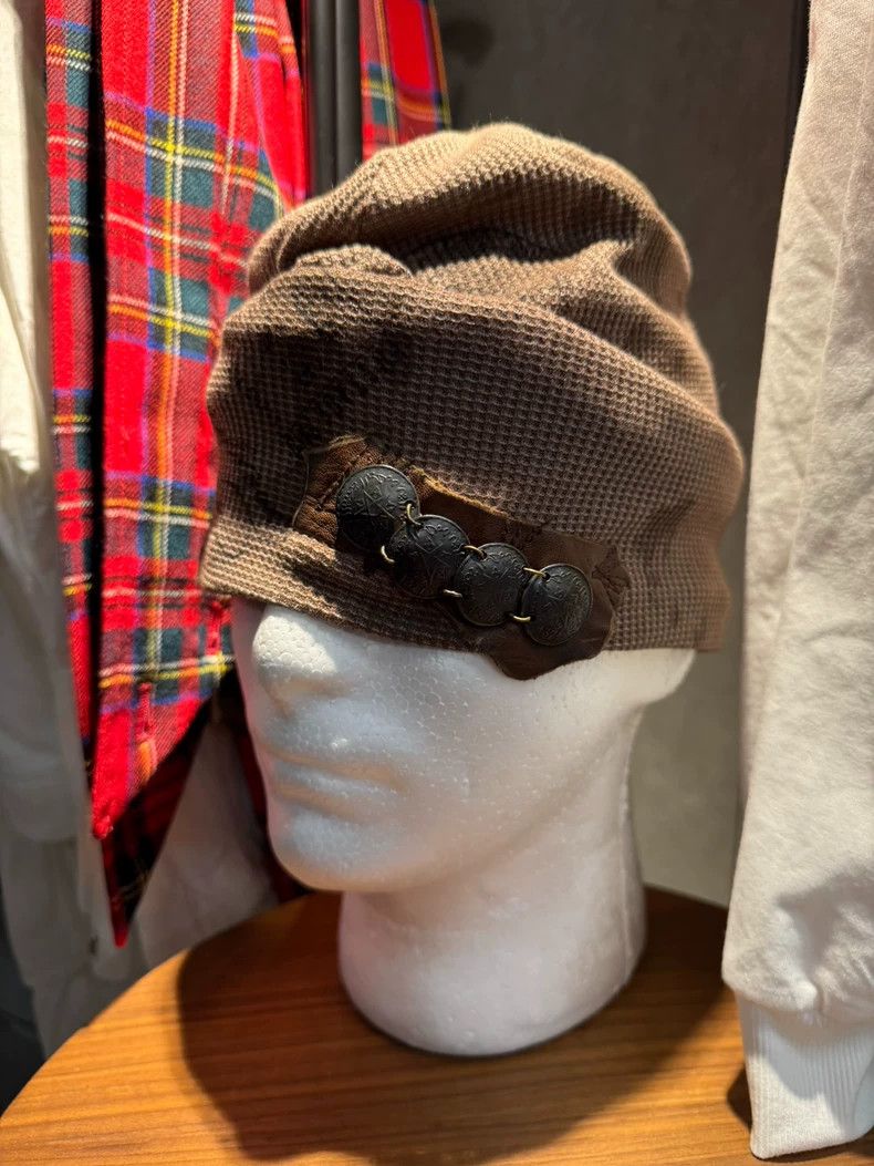 14th Addiction 14th addiction brown beanie hat Size ONE SIZE - 2 Thumbnail