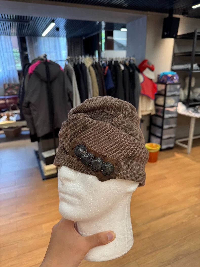 14th Addiction 14th addiction brown beanie hat Size ONE SIZE - 7 Thumbnail