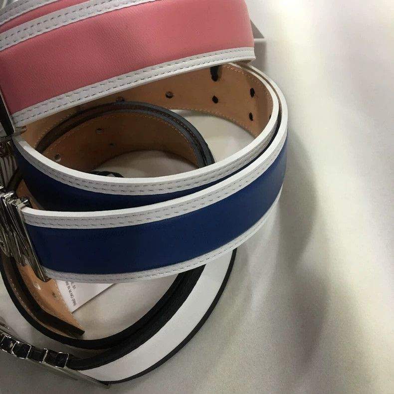 Moschino Moschino logo belts in multi colors Size ONE SIZE - 4 Thumbnail