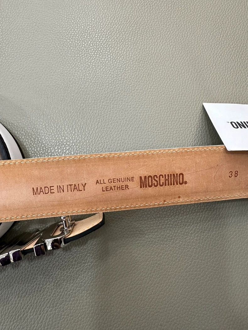 Moschino Moschino logo belts in multi colors Size ONE SIZE - 7 Thumbnail