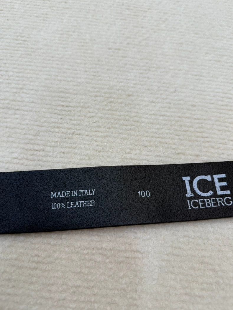 Iceberg ICEBERG men's vintage belt 100cm Size ONE SIZE - 3 Thumbnail