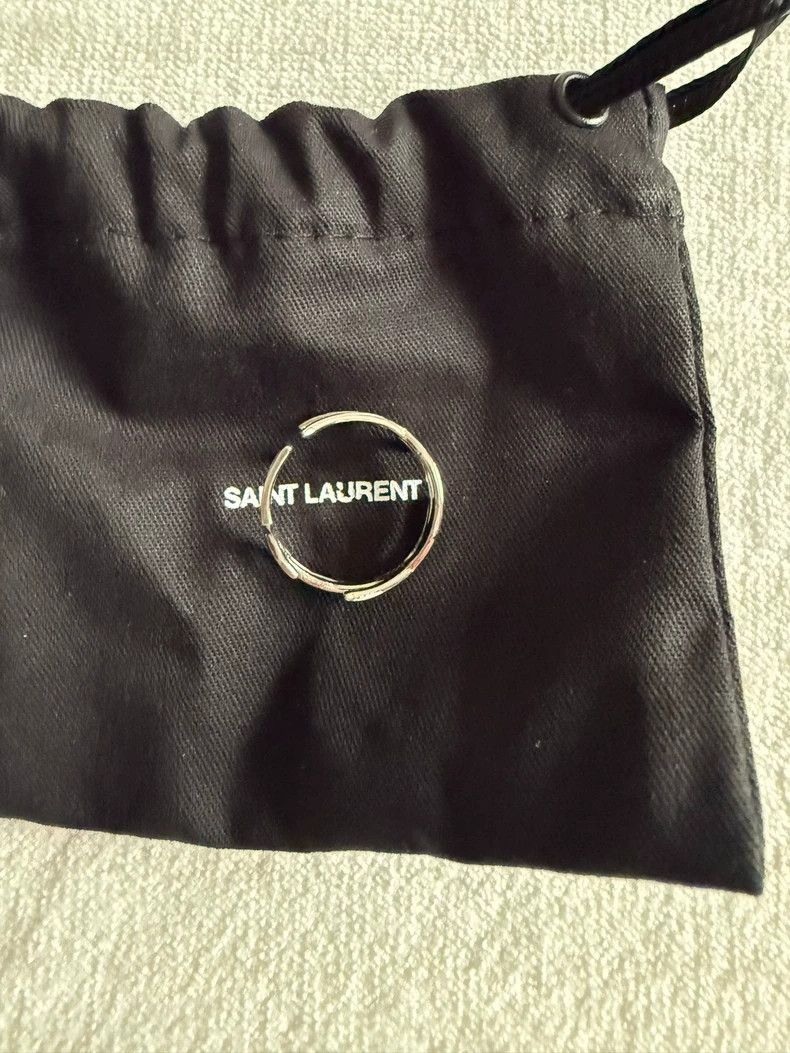 Yves Saint Laurent saint laurent twist ring size 10 Size ONE SIZE - 2 Thumbnail