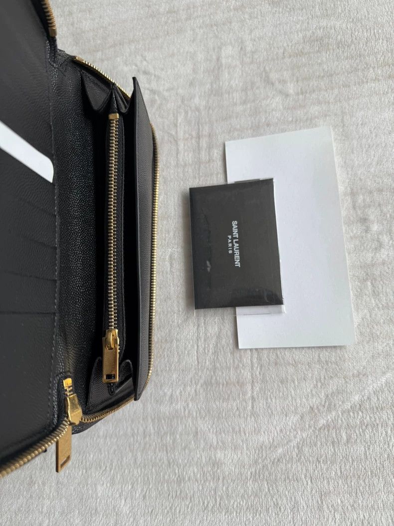 Yves Saint Laurent saint laurent leather wallet Size ONE SIZE - 5 Thumbnail