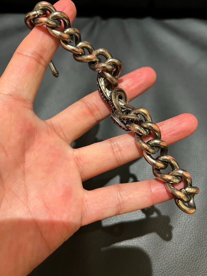 Roberto Cavalli roberto cavalli brass chain bracelet Size ONE SIZE - 3 Thumbnail