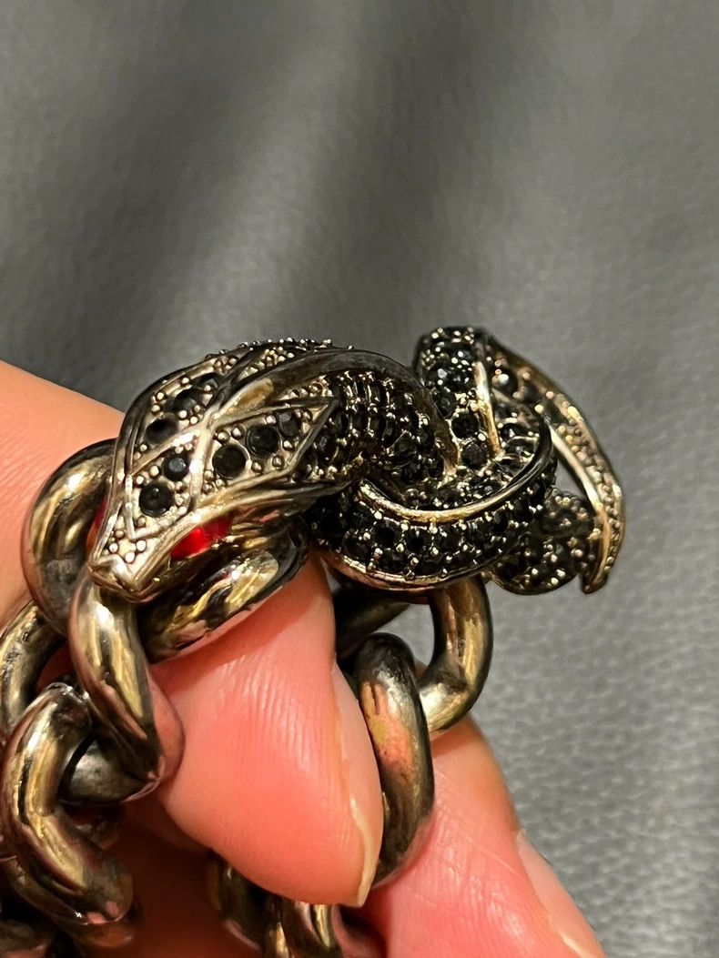 Roberto Cavalli roberto cavalli brass chain bracelet Size ONE SIZE - 2 Thumbnail