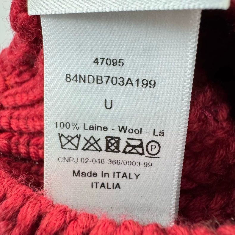 Dior Dior Embroidered Bee Knit Beanie Size ONE SIZE - 7 Thumbnail